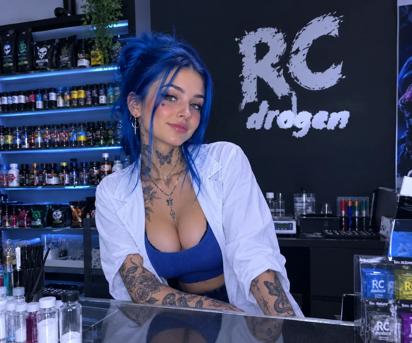 RC-Ladenumgebung